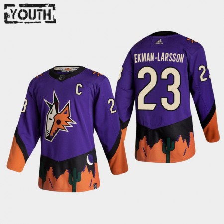 Kinder Eishockey Arizona Coyotes Trikot Oliver Ekman-Larsson 23 2020-21 Reverse Retro Authentic